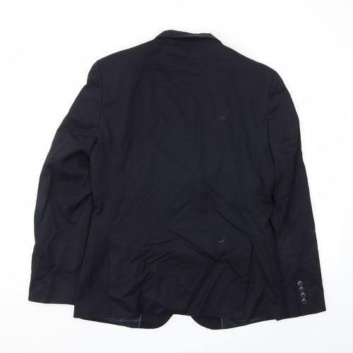 M&S Mens Blue   Jacket Blazer Size 38