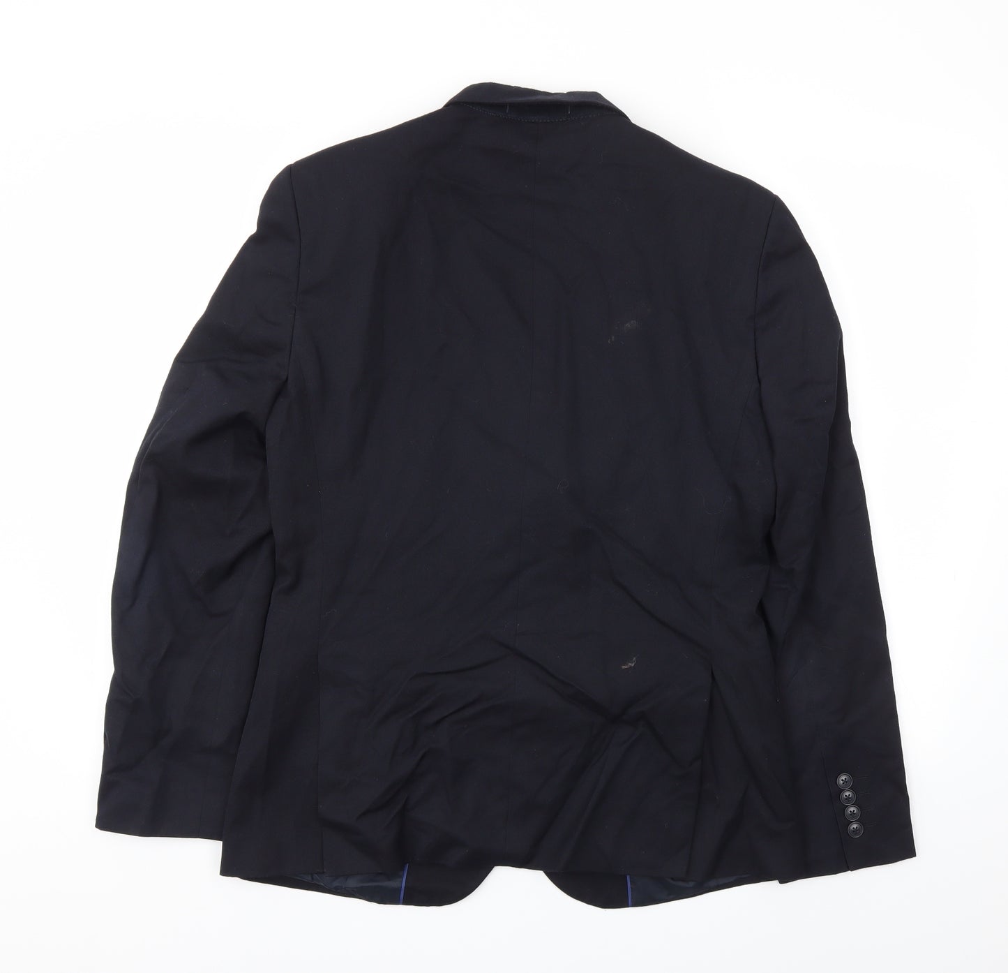 M&S Mens Blue   Jacket Blazer Size 38