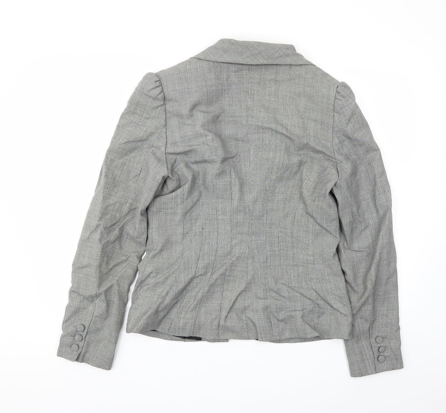 PEISS Womens Grey   Jacket Blazer Size 14