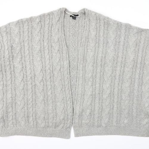 Primark Womens Grey   Cardigan Jumper One Size
