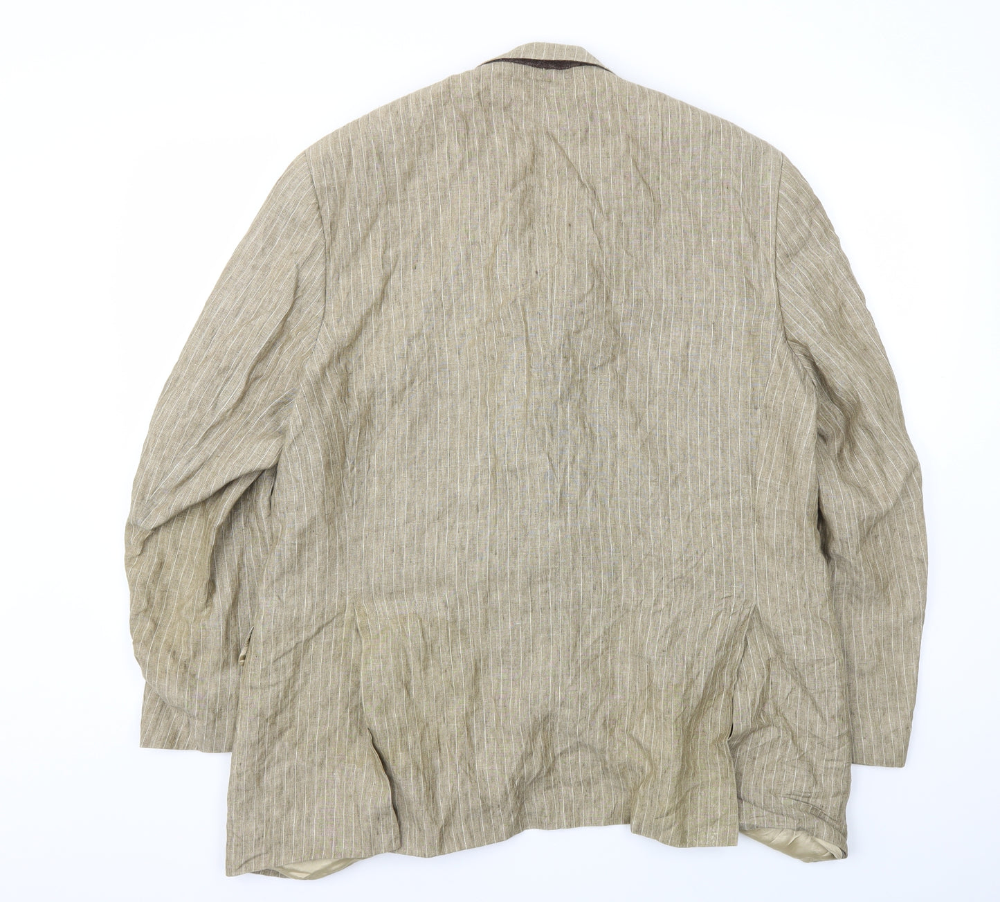 ORMEZANO Mens Beige   Jacket Blazer Size 46