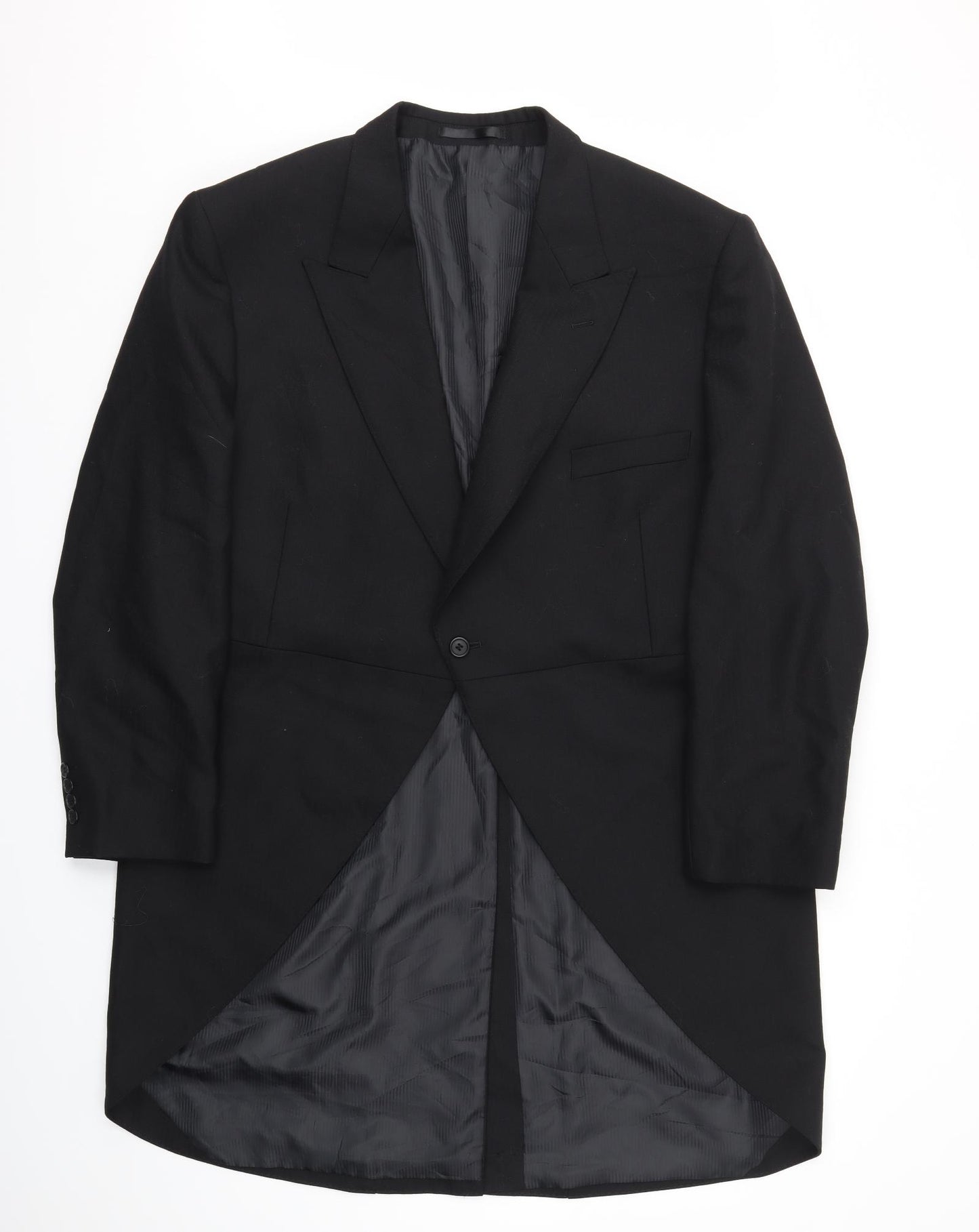 Preworn Mens Black   Jacket Blazer Size 50