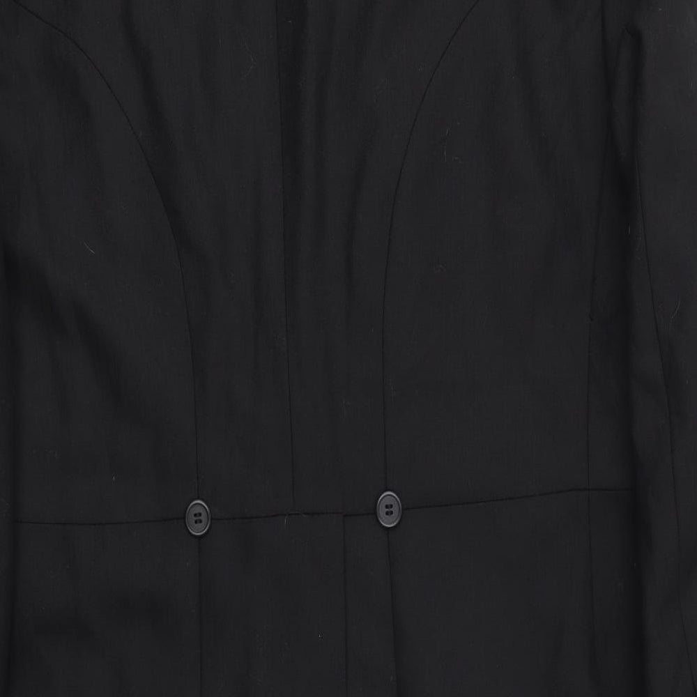 Preworn Mens Black   Jacket Blazer Size 50