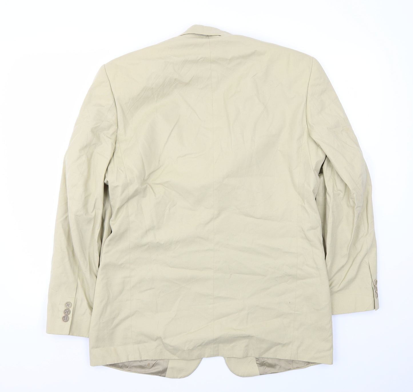 IE Mens Beige   Jacket Blazer Size 40