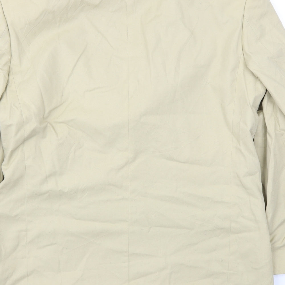IE Mens Beige   Jacket Blazer Size 40