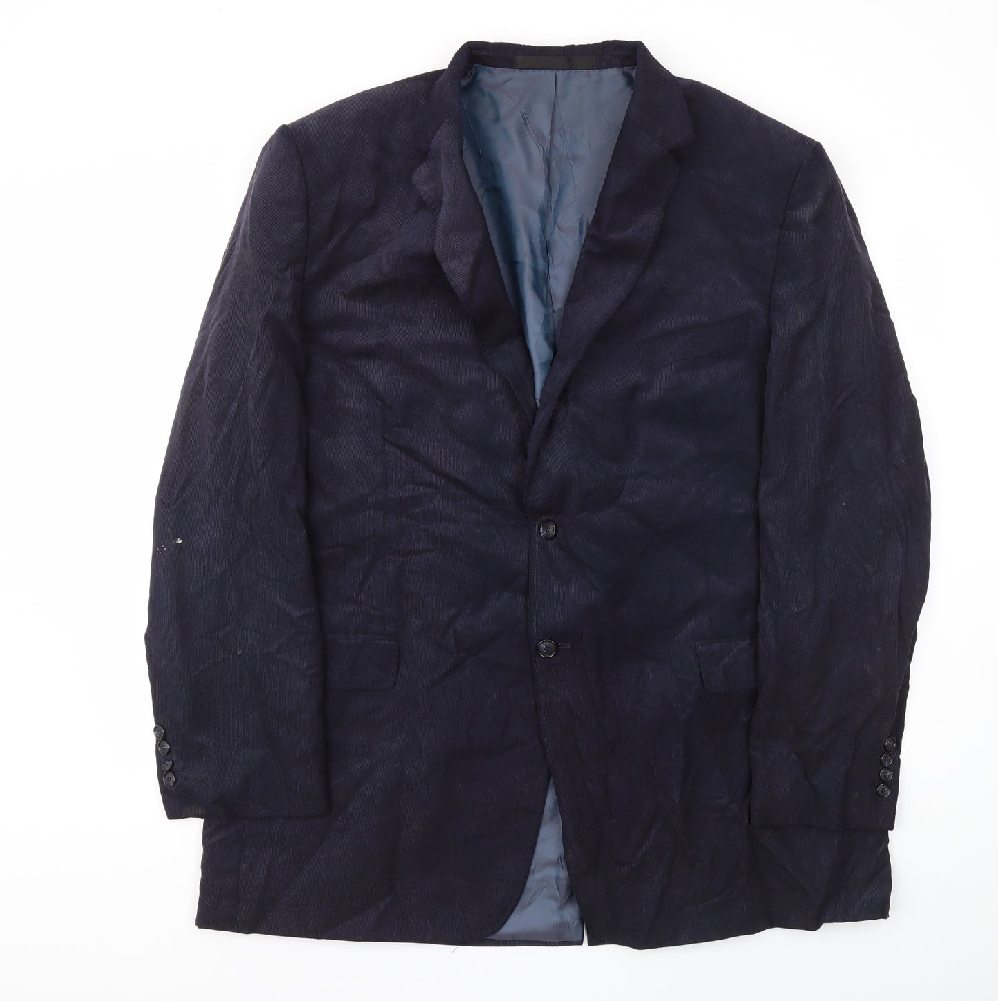 M&S Mens Blue   Jacket Blazer Size 46