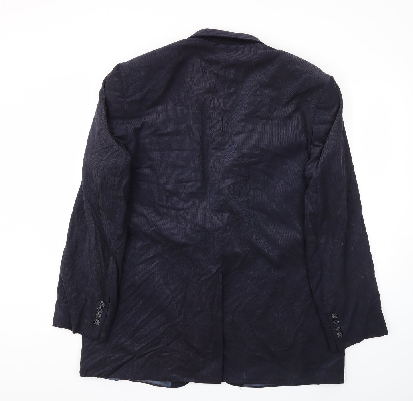 M&S Mens Blue   Jacket Blazer Size 46