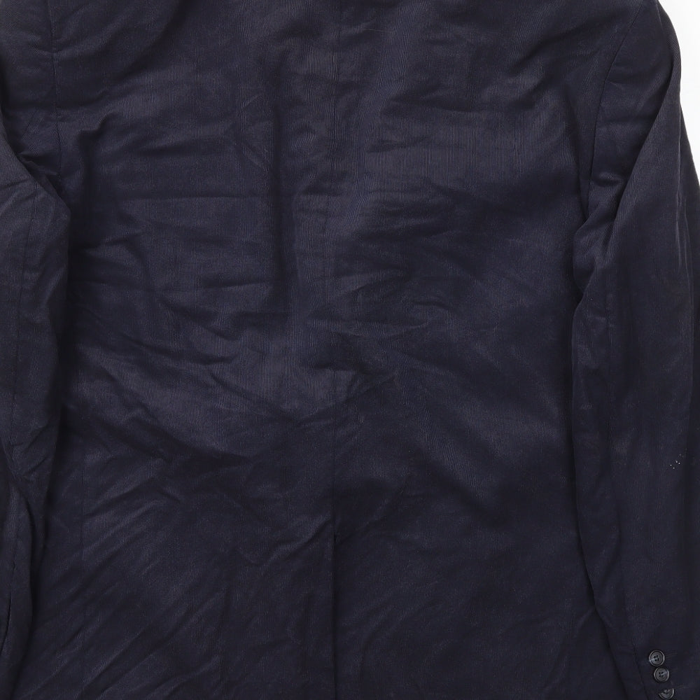 M&S Mens Blue   Jacket Blazer Size 46