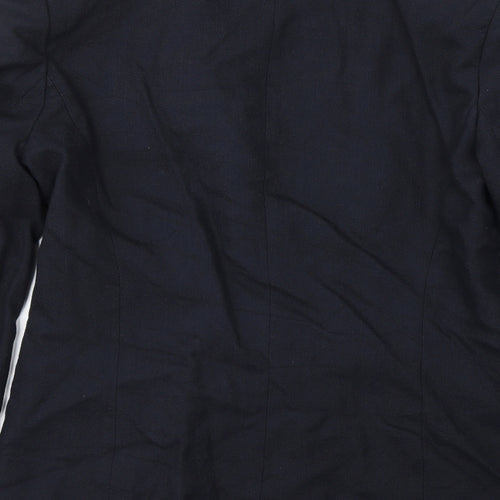 Preworn Womens Blue   Jacket Blazer Size 10
