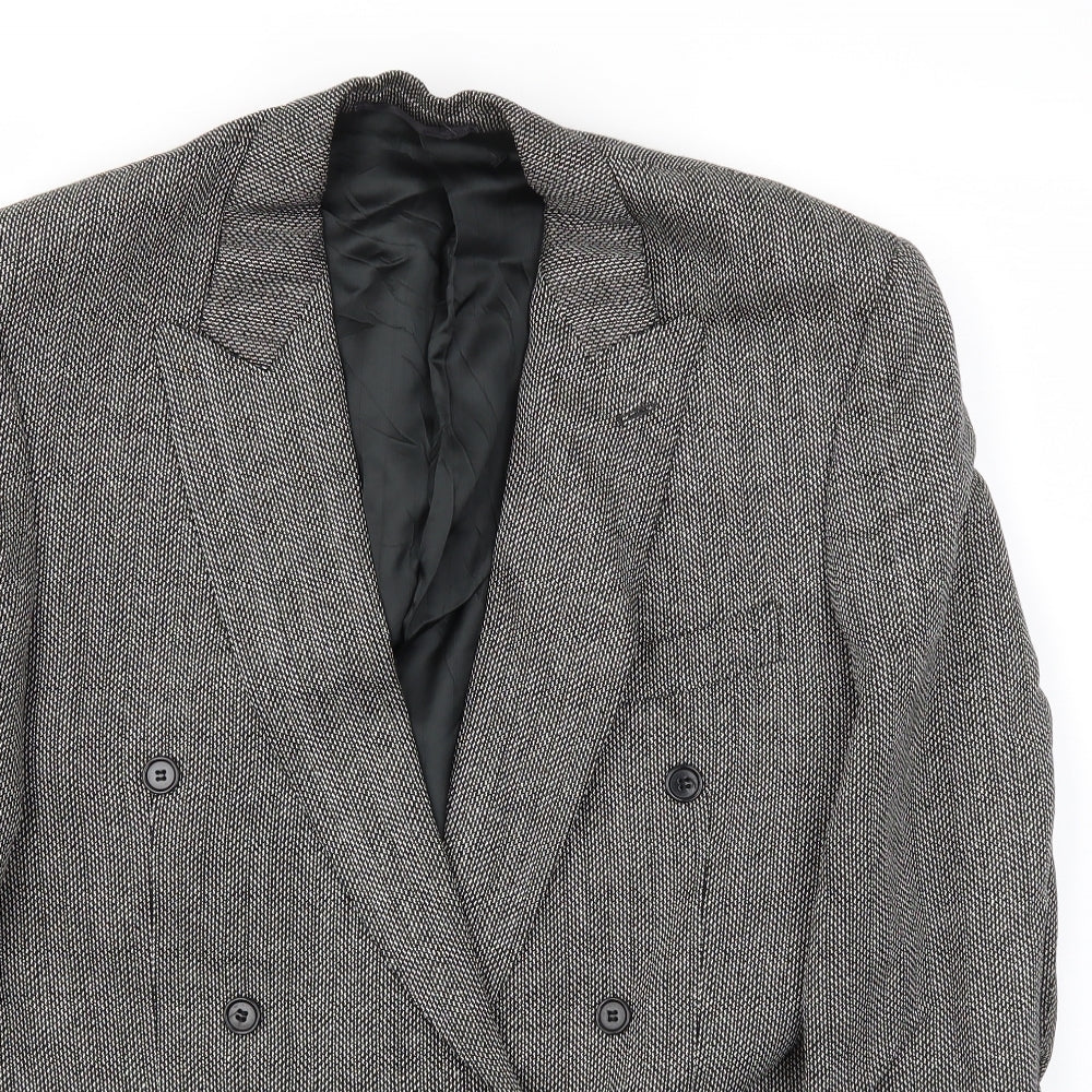 Jager Mens Grey   Jacket Blazer Size 48