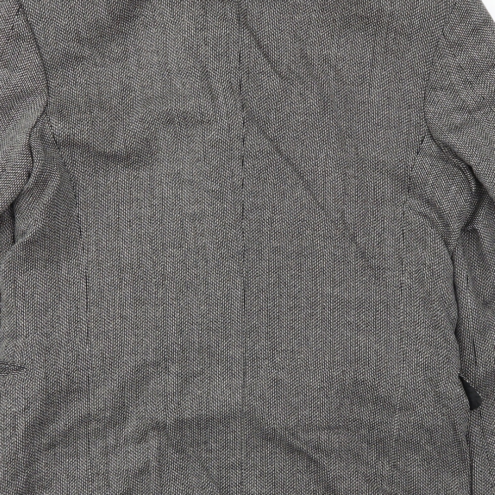 Jager Mens Grey   Jacket Blazer Size 48