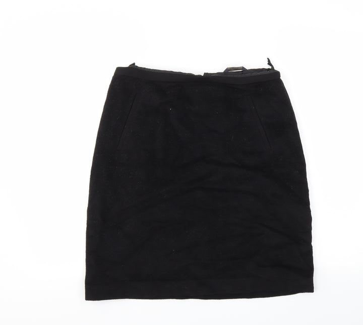 M&S Womens Black   A-Line Set Size 12