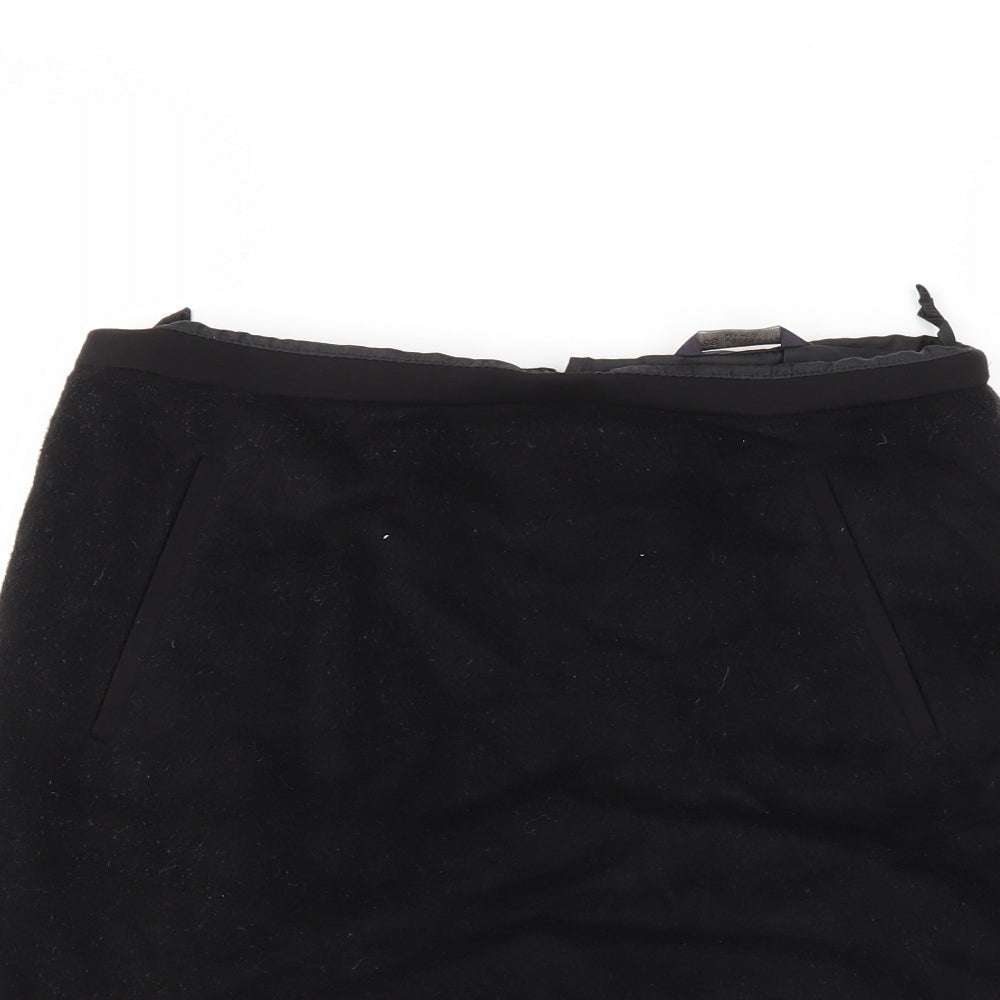 M&S Womens Black   A-Line Set Size 12