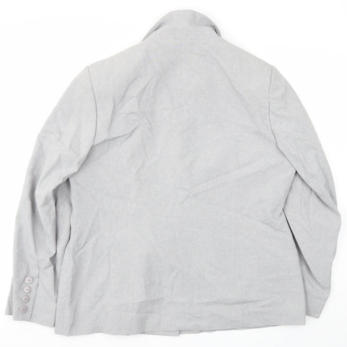 COLLECTION Womens Grey   Jacket Blazer Size 18