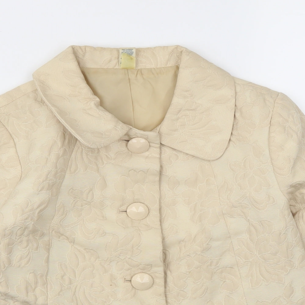 Old Navy Womens Beige   Jacket Blazer Size S