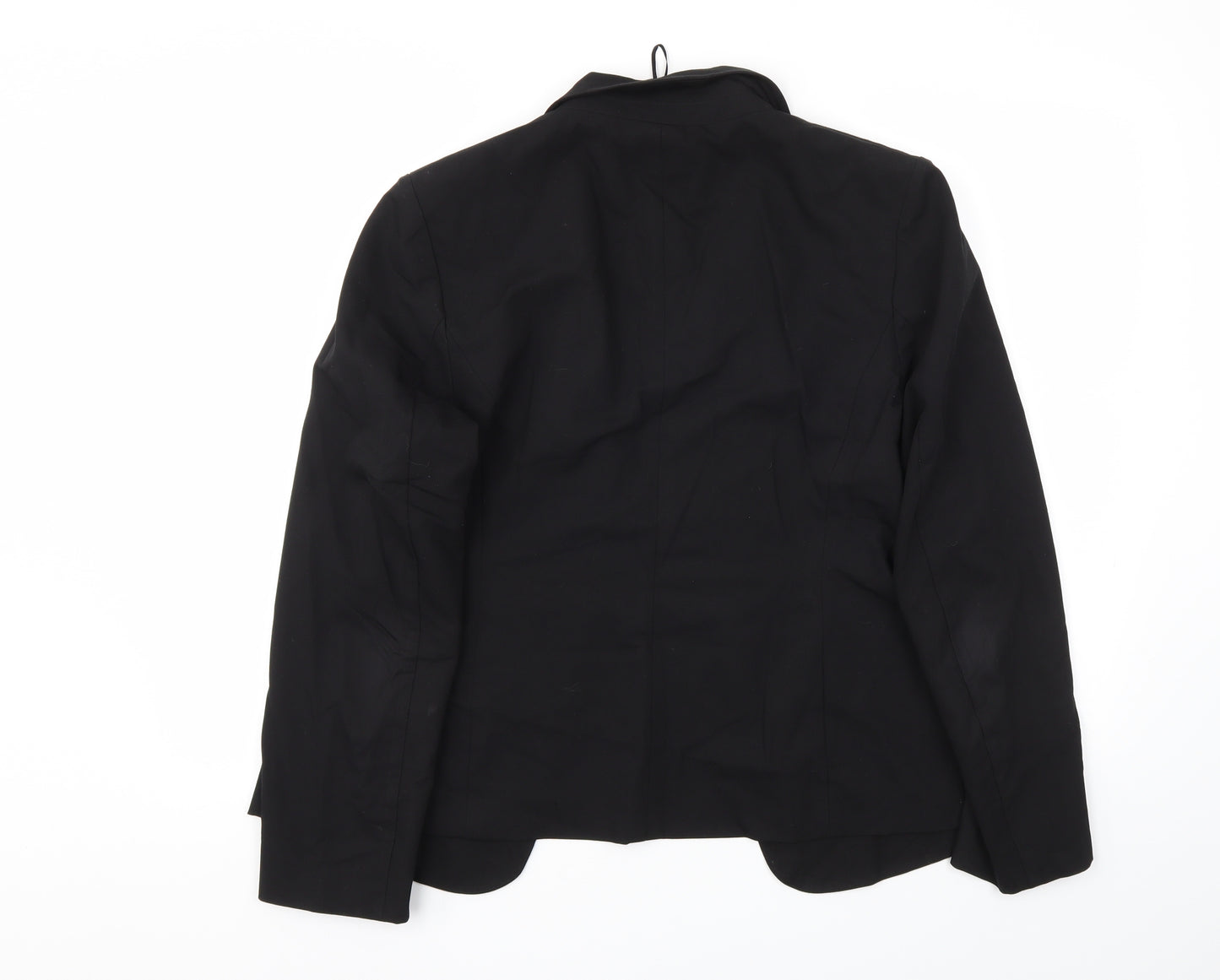 M&S Womens Black   Jacket Blazer Size 16
