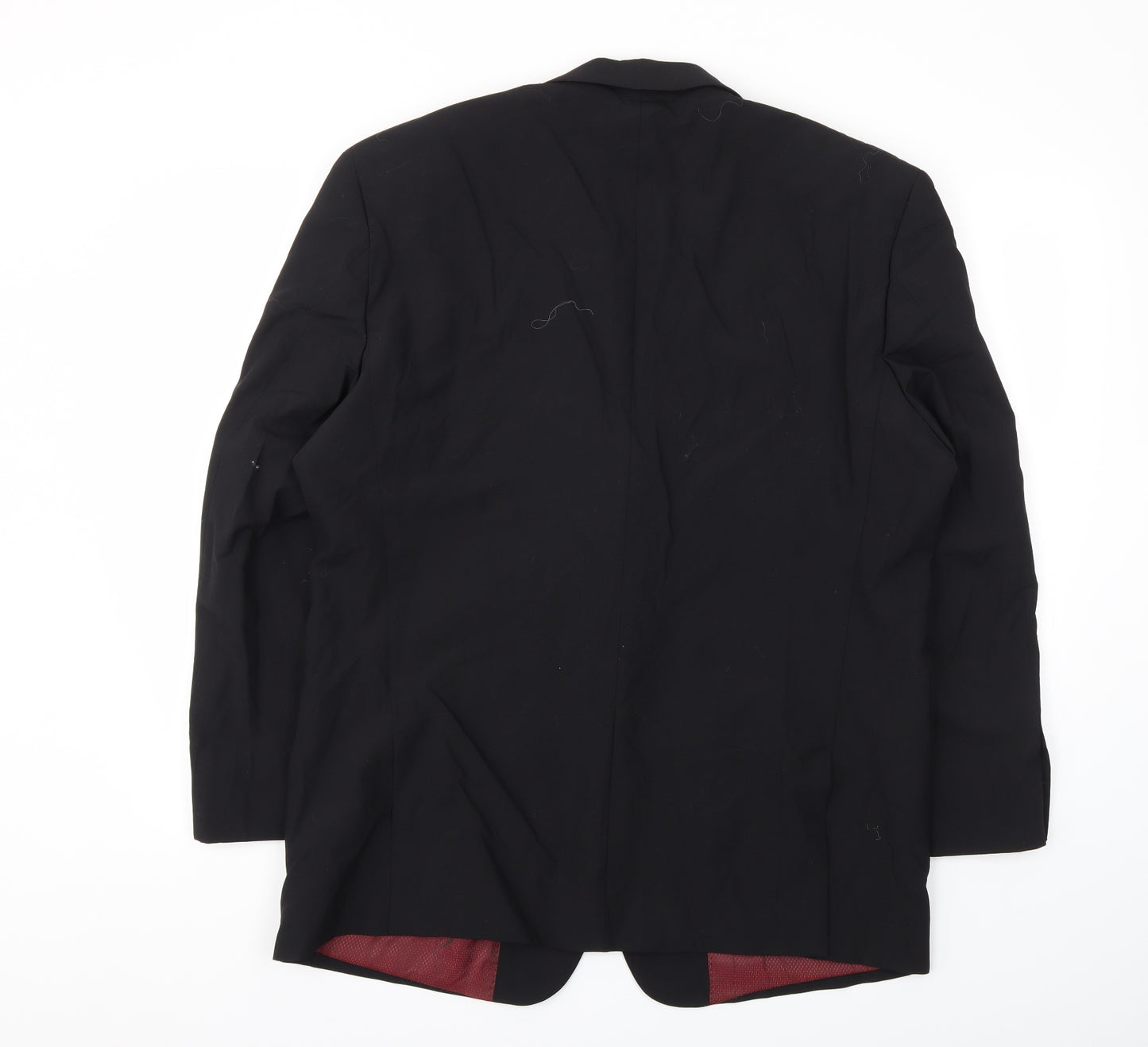 PLUS LYORA Mens Black   Jacket Blazer Size 44