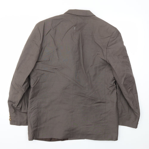 HAND GRADE Mens Brown   Jacket Blazer Size 44