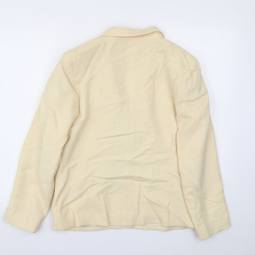 DITTO Womens Ivory   Jacket Blazer Size 16