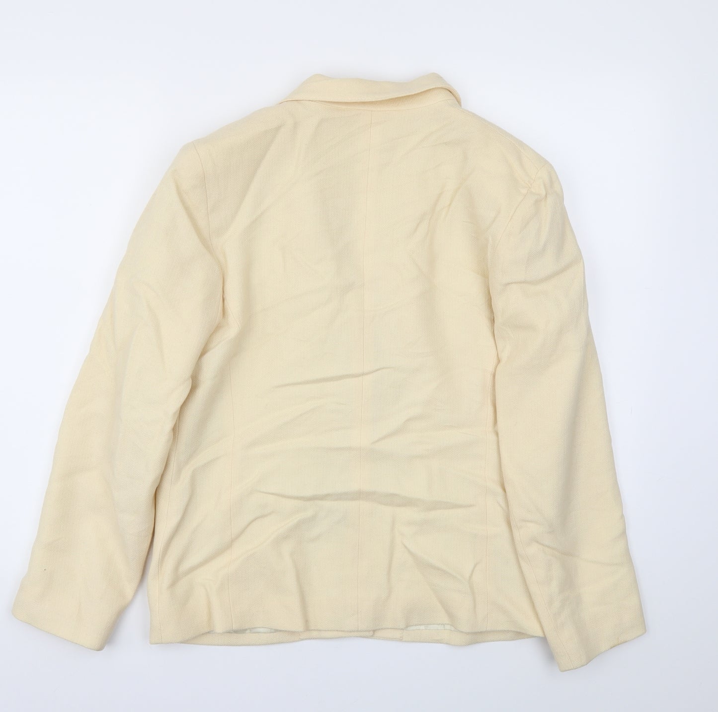 DITTO Womens Ivory   Jacket Blazer Size 16