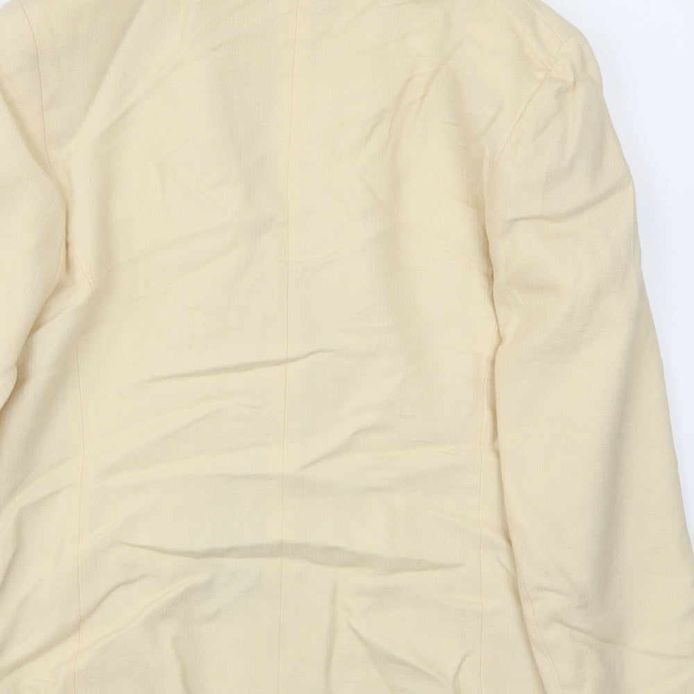 DITTO Womens Ivory   Jacket Blazer Size 16