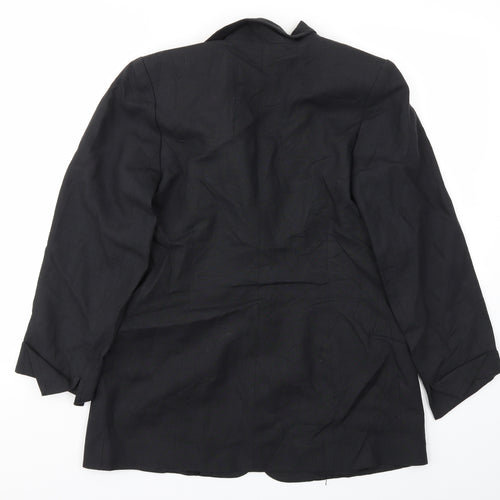 Aria Womens Black   Jacket Blazer Size 12