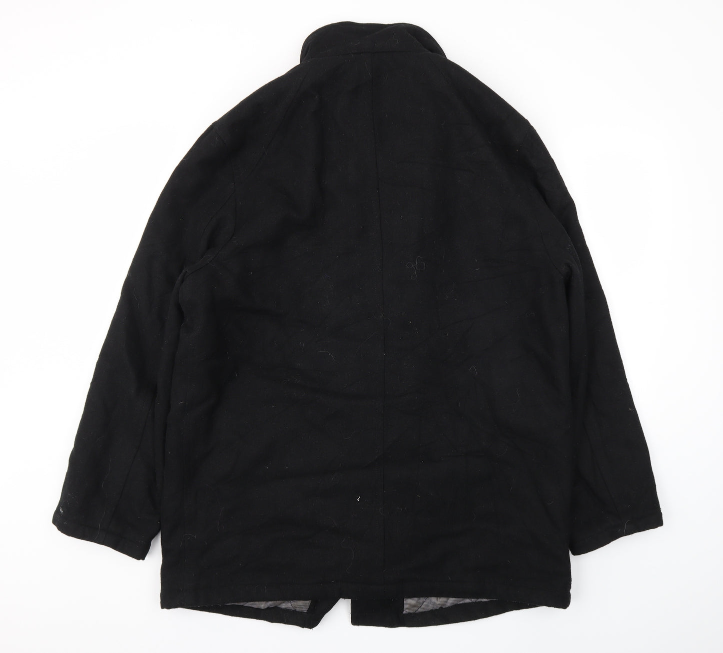 Jeff Banks Mens Black   Jacket Coat Size L