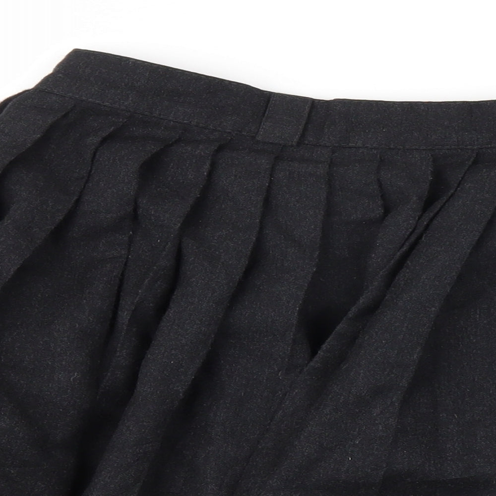 HIESCH Womens Grey   Flare Skirt Size 16