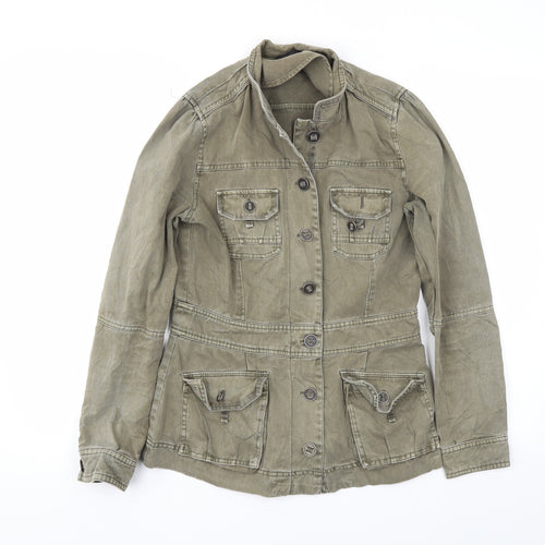 F&F Womens Green   Jacket Coat Size 8