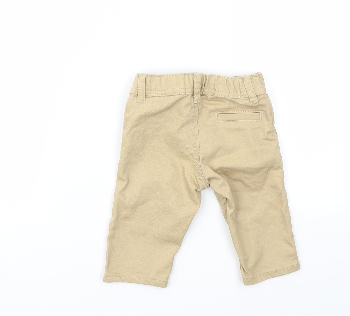 H&M Boys Beige   Capri Jeans Size 6-9 Months