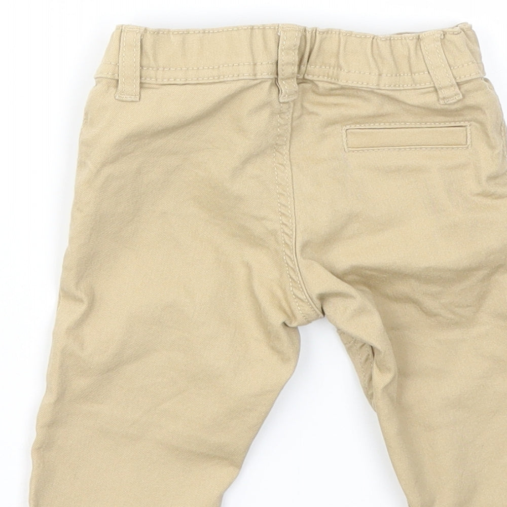 H&M Boys Beige   Capri Jeans Size 6-9 Months