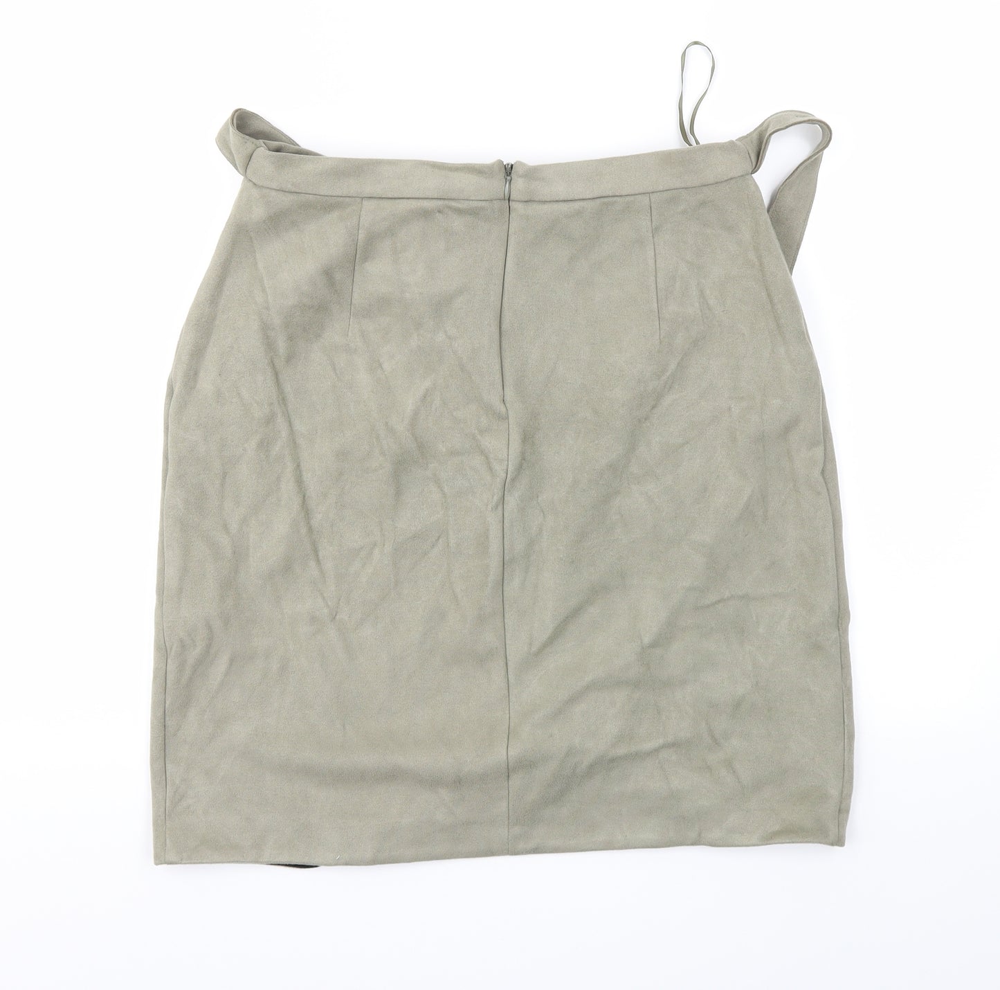 River Island Womens Green   A-Line Skirt Size 14