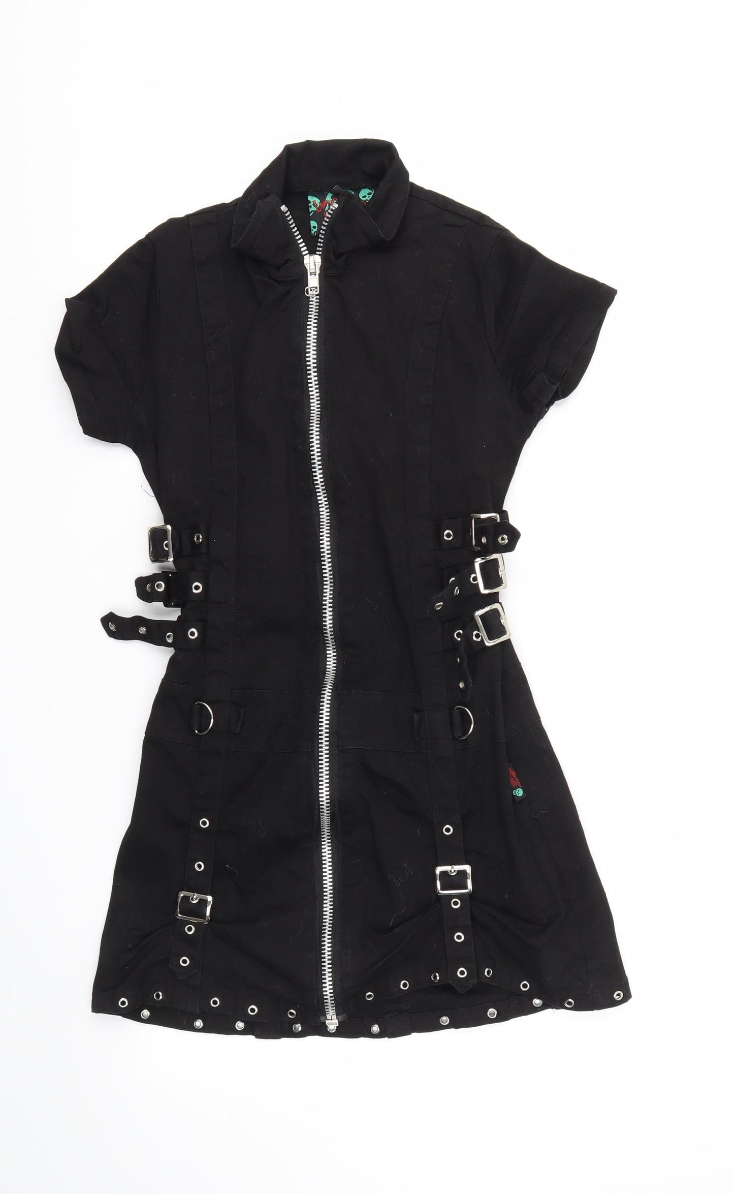 Living Dead Souls Womens Black   A-Line  Size S