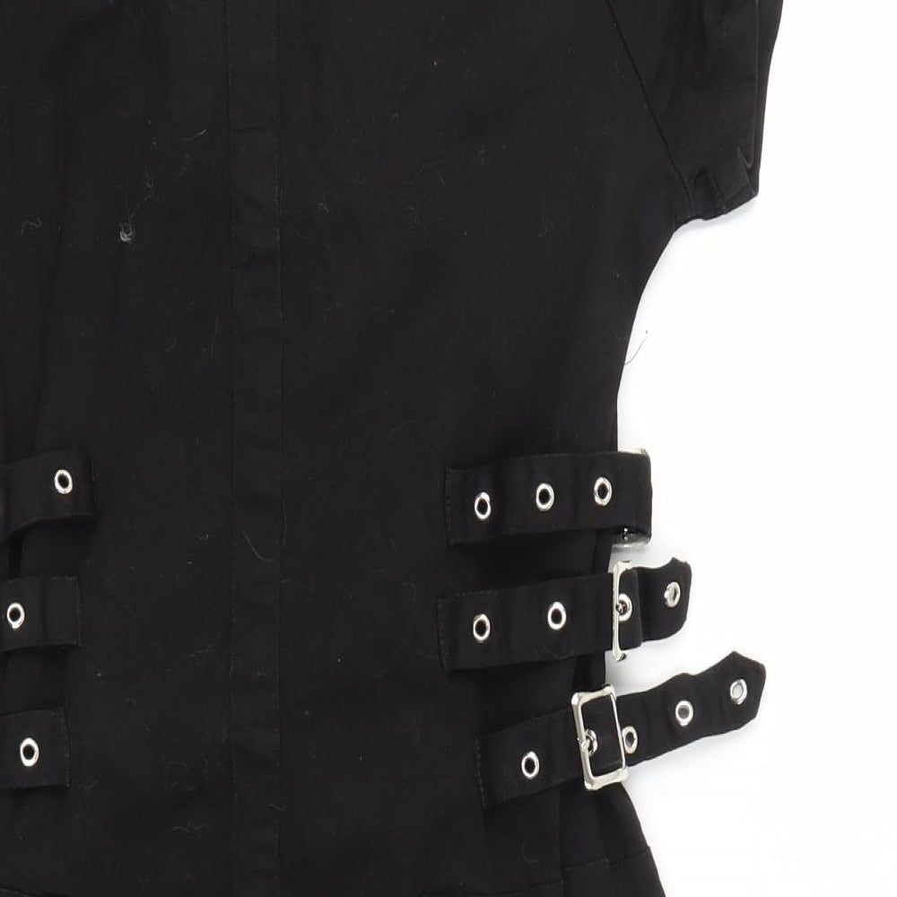 Living Dead Souls Womens Black   A-Line  Size S