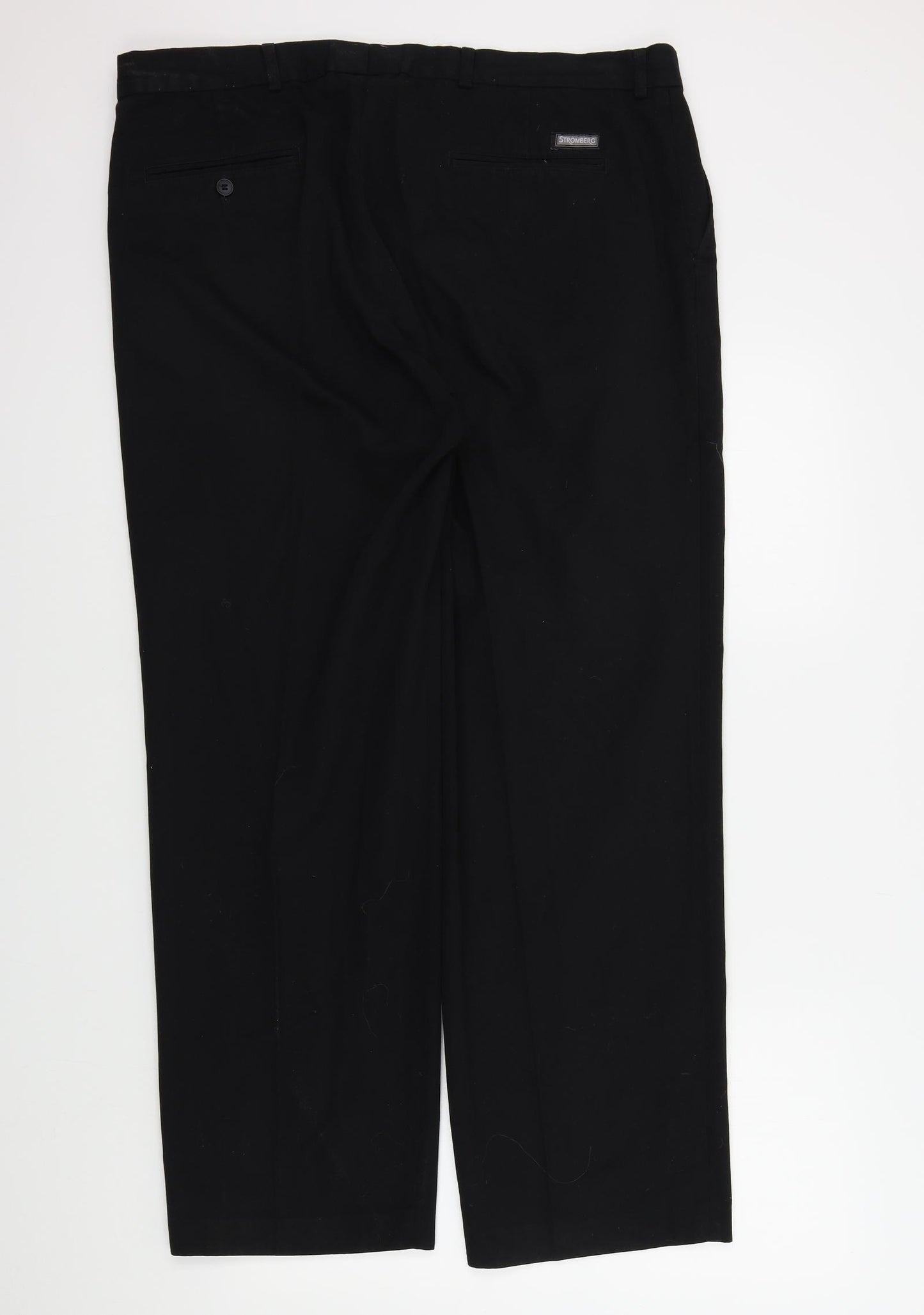 stromberg Mens Black   Trousers  Size 40 L30 in