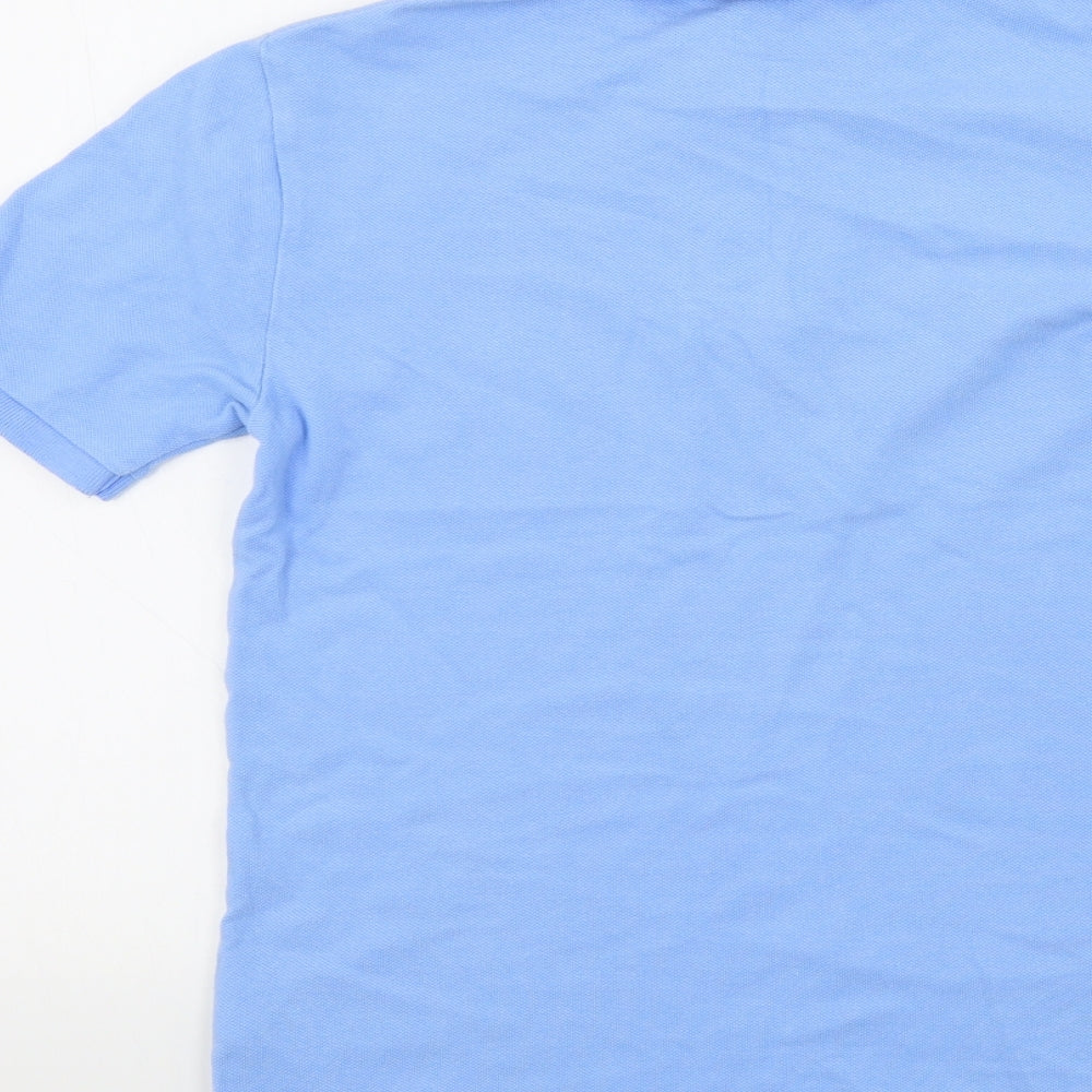 Ralph Lauren Mens Blue Colourblock   Polo Size M