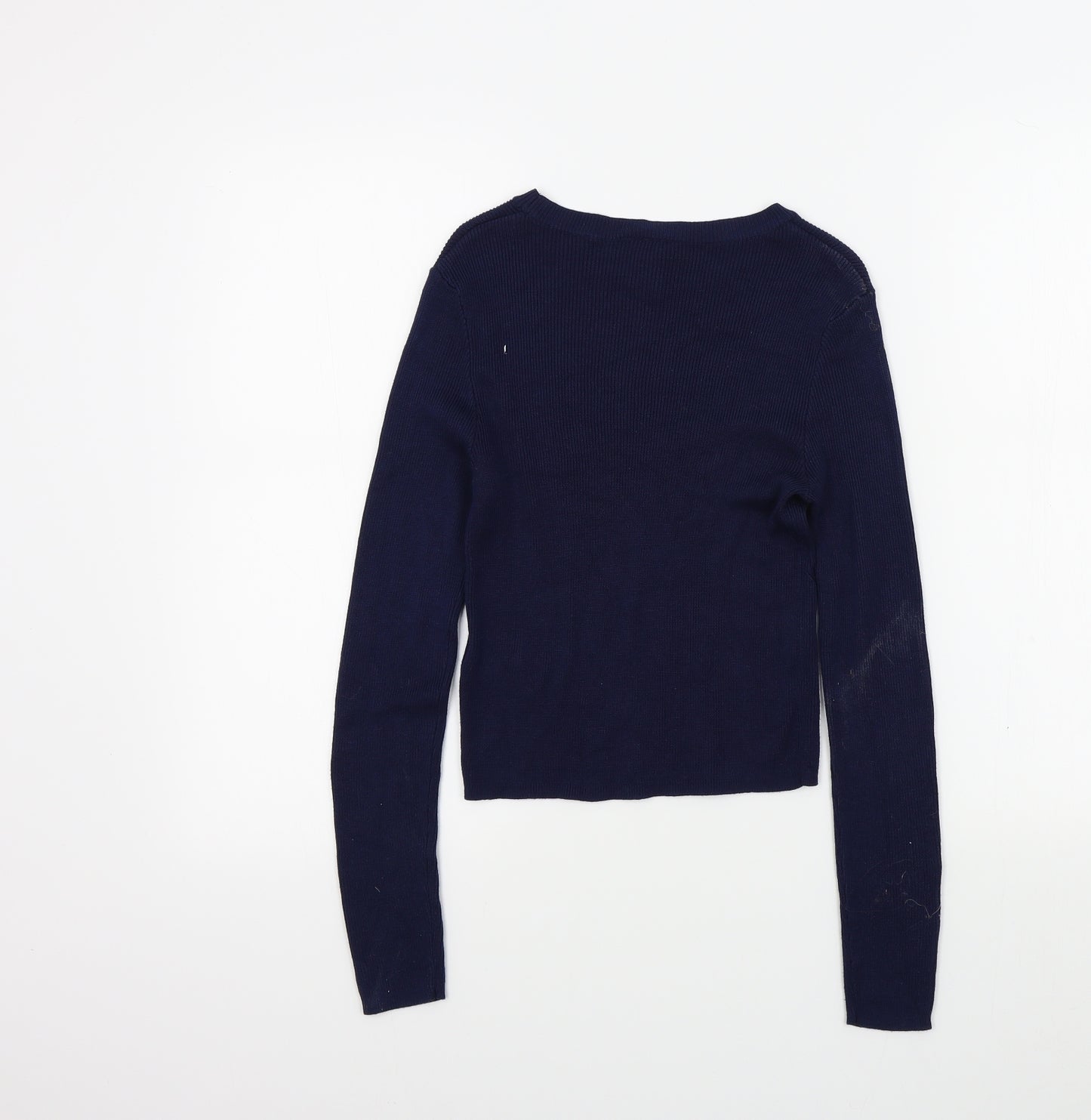 H&M Womens Blue   Pullover Jumper Size S