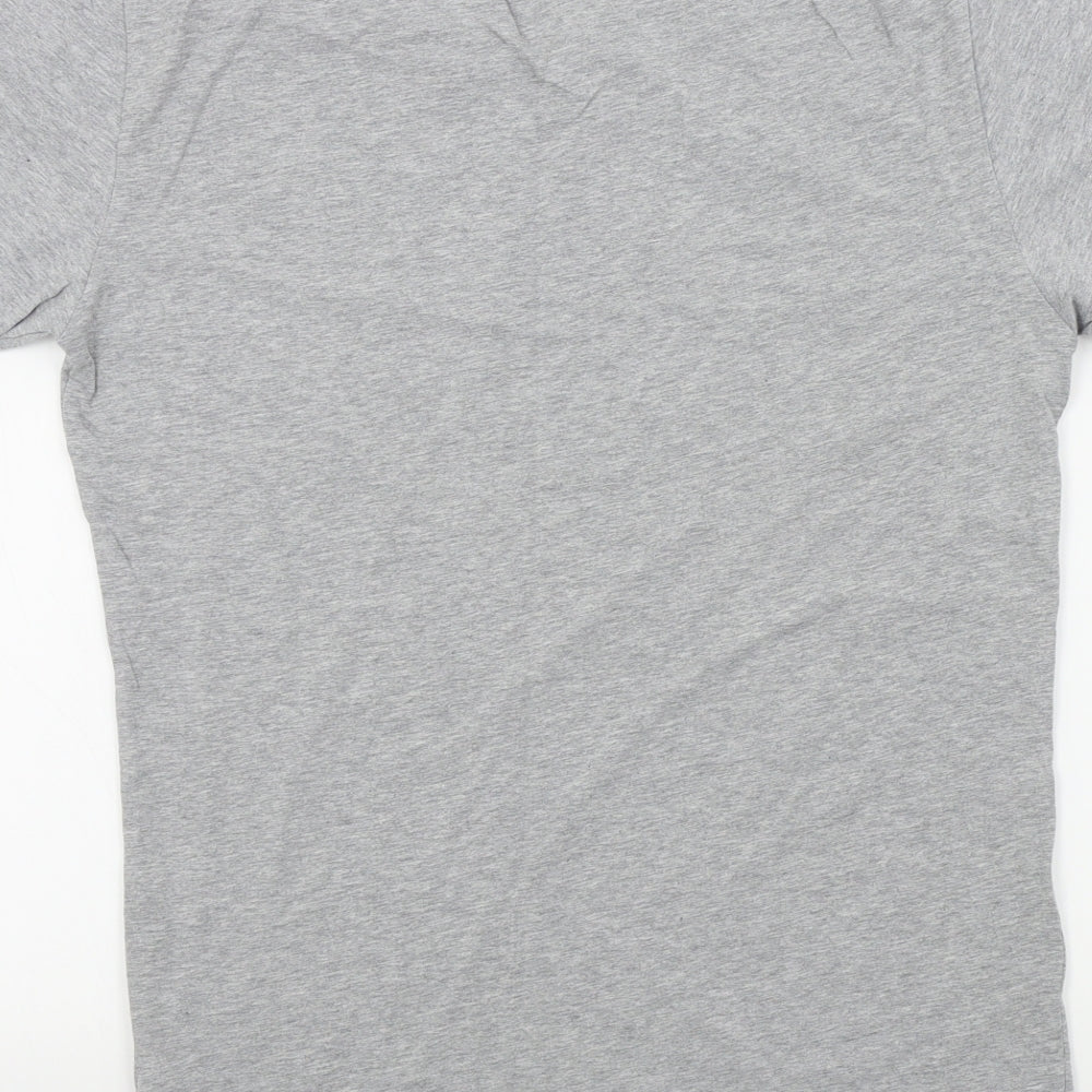 Tommy Hilfiger Mens Grey Colourblock   T-Shirt Size M