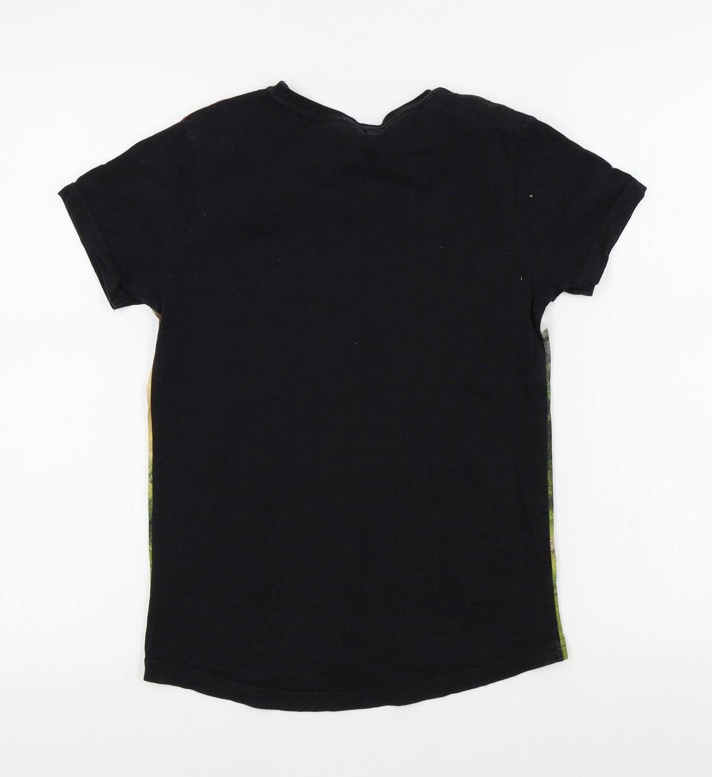 Jurassic Park Boys Black   Basic T-Shirt Size 10 Years  - Jurassic Park