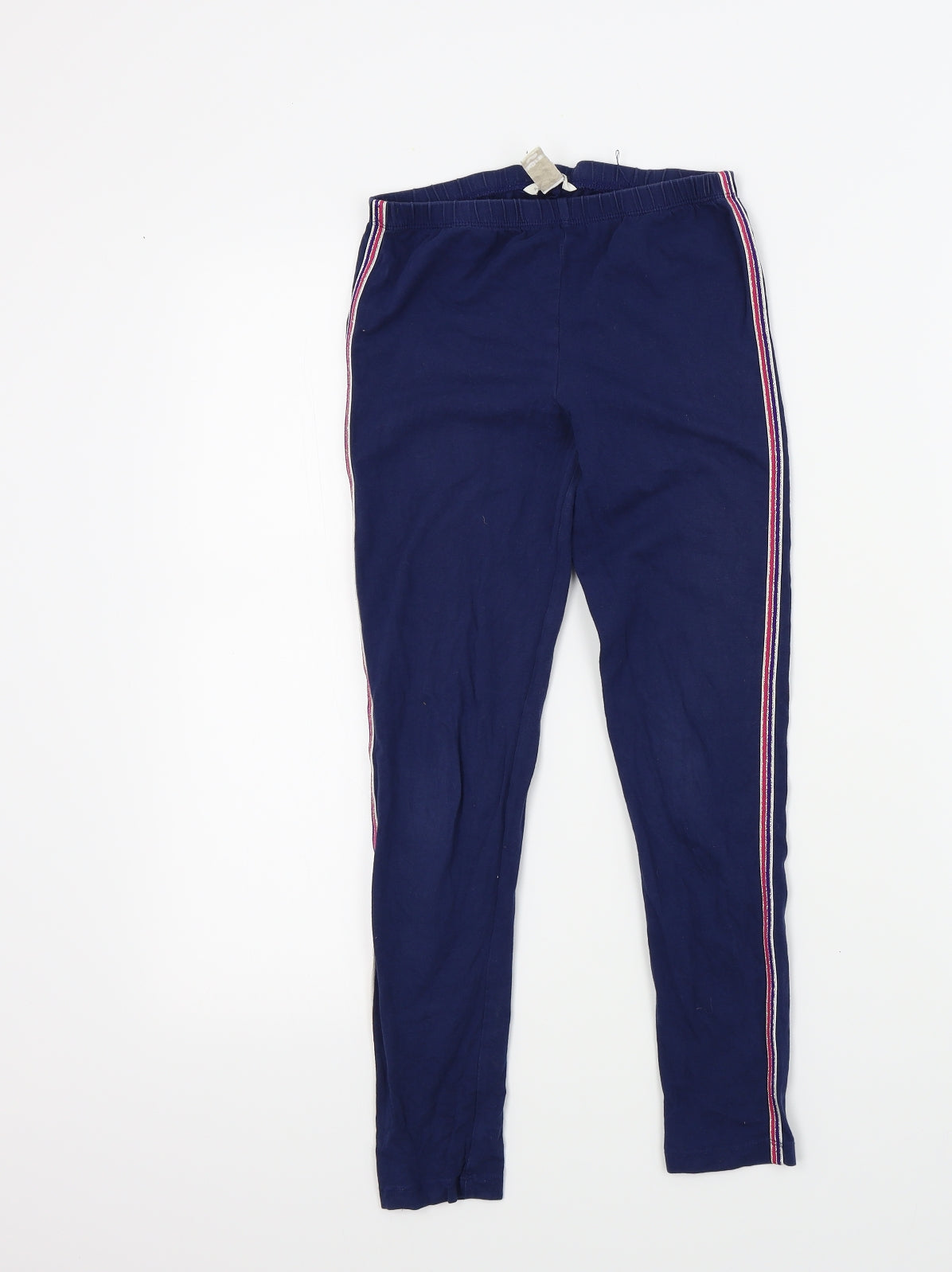 Monsoon Girls Blue Colourblock  Jegging Trousers Size 9 Years