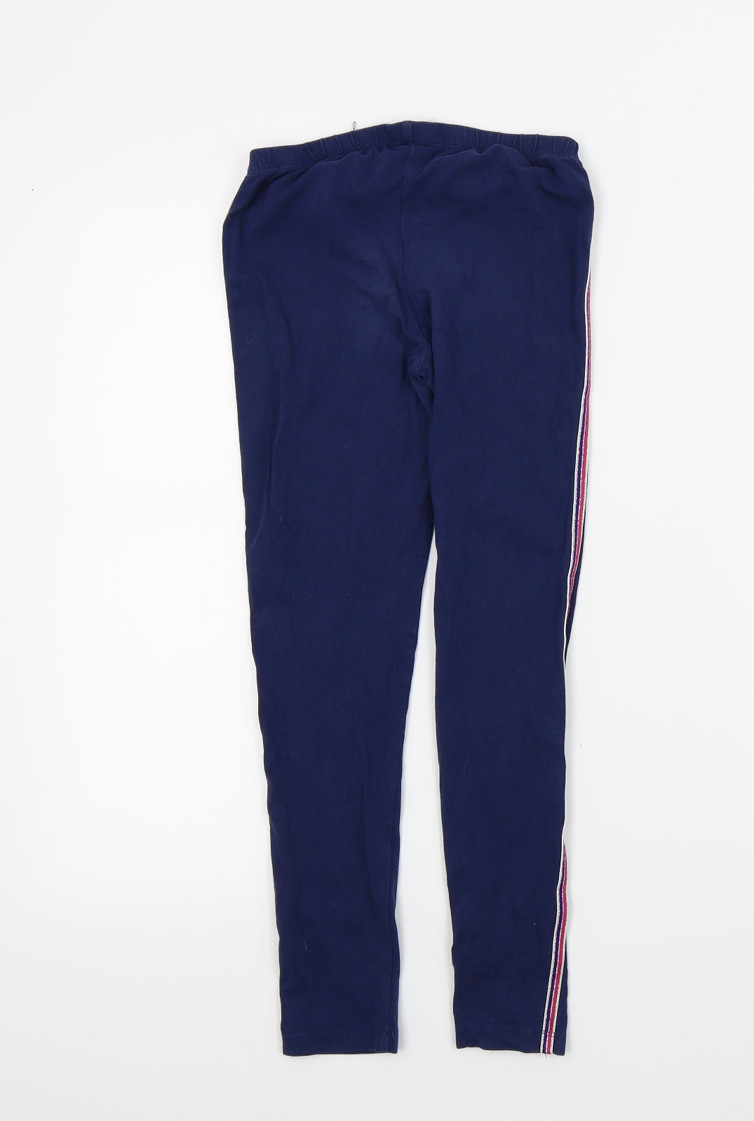 Monsoon Girls Blue Colourblock  Jegging Trousers Size 9 Years
