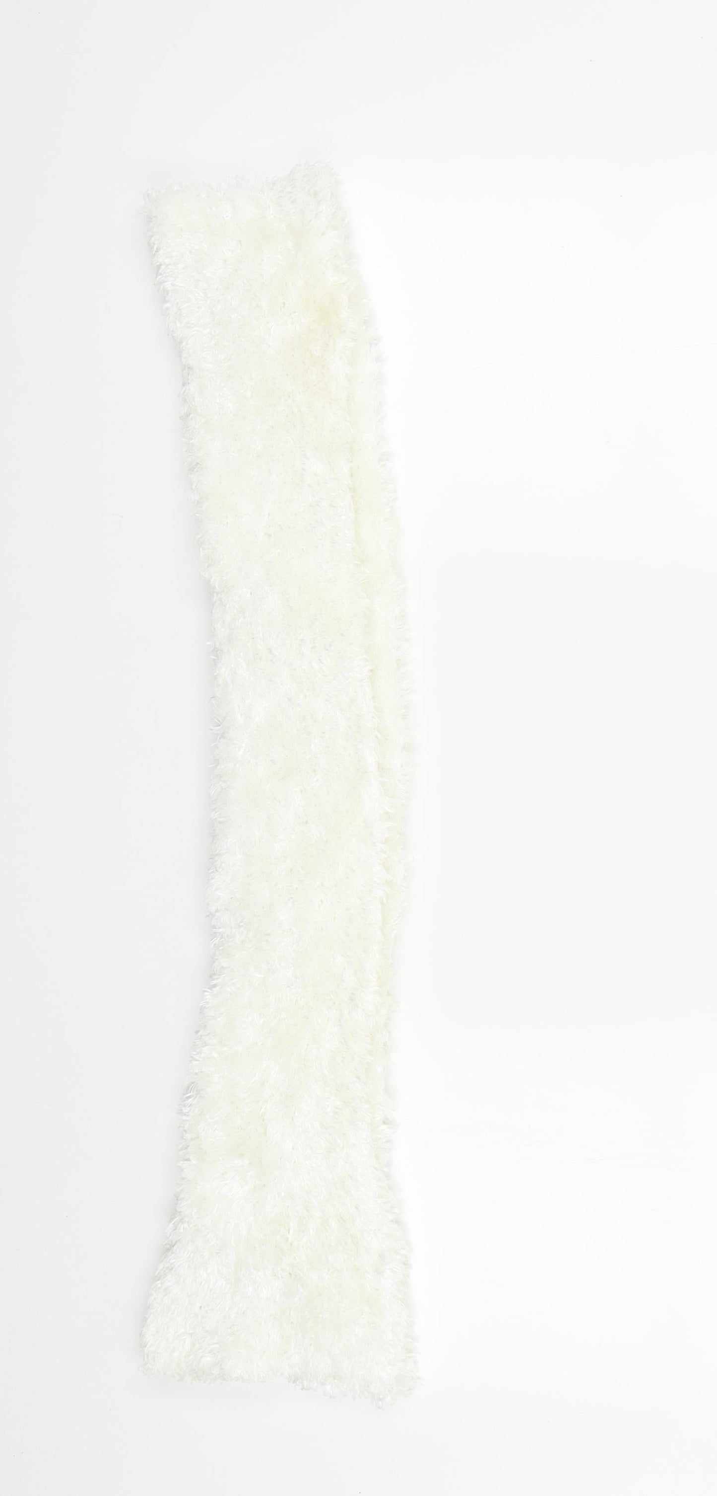 Preworn Girls White Colourblock  Scarf Scarves & Wraps One Size