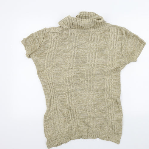 Quiz Womens Beige   Pullover Jumper Size S