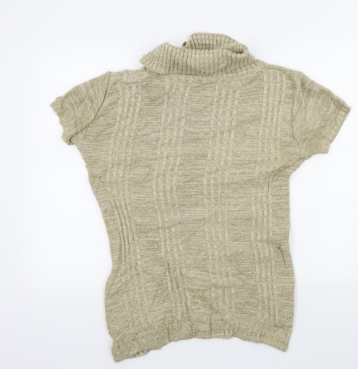 Quiz Womens Beige   Pullover Jumper Size S