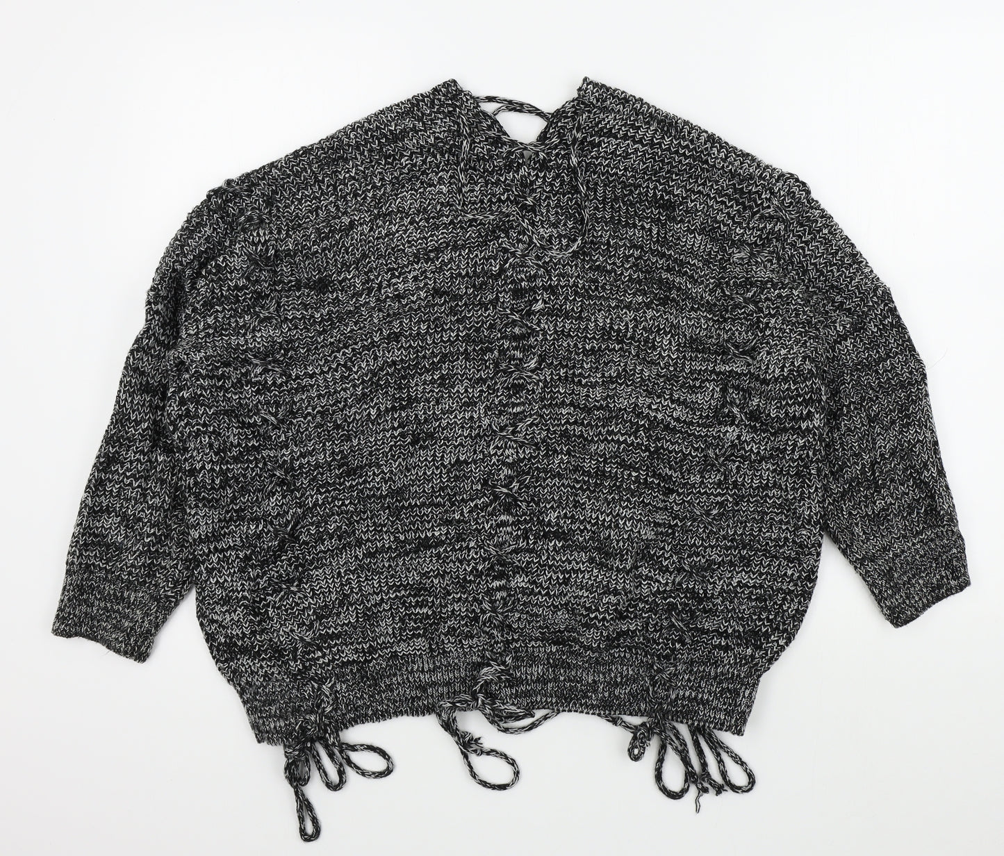 Glamorous Womens Black   Pullover Jumper Size 10