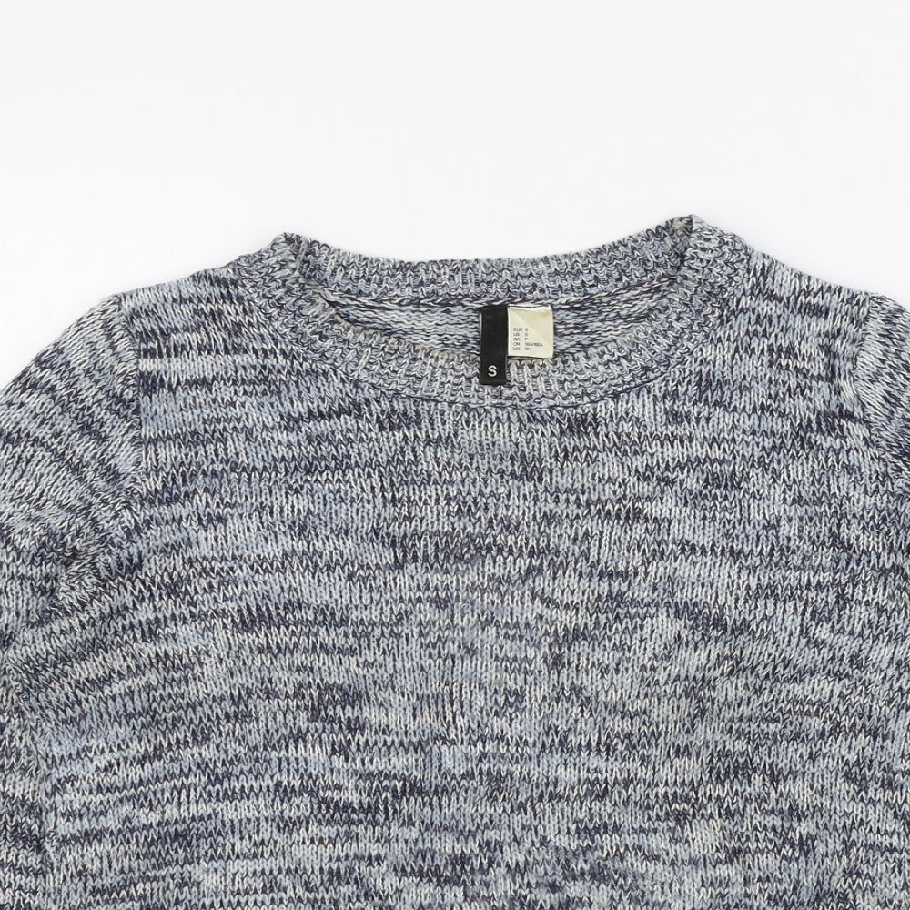 H&M Womens Blue   Pullover Jumper Size S