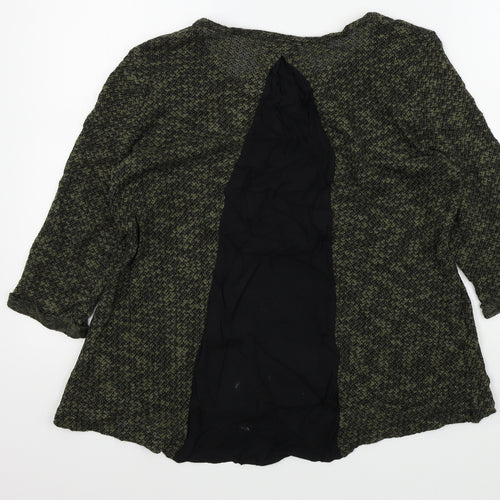 M&S Womens Green   Pullover Jumper Size 14
