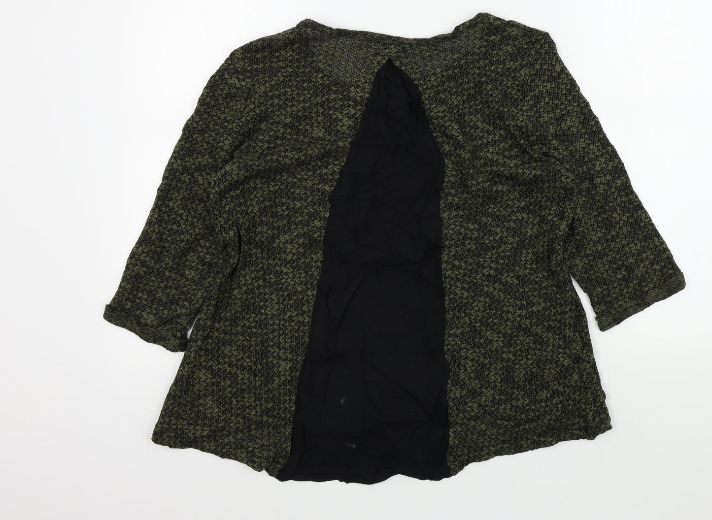 M&S Womens Green   Pullover Jumper Size 14