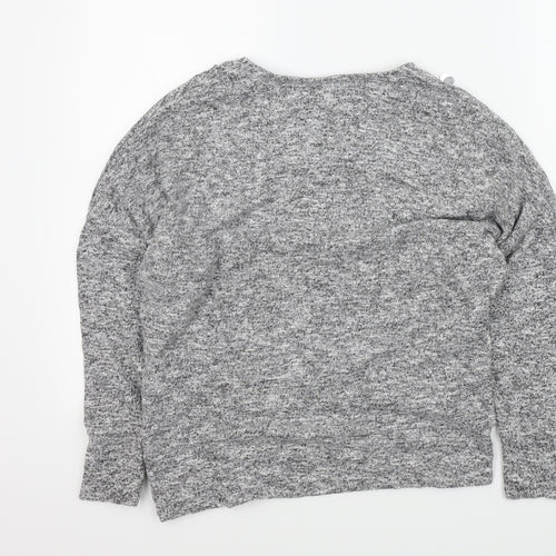 Dorothy Perkins Womens Grey   Pullover Jumper Size 10