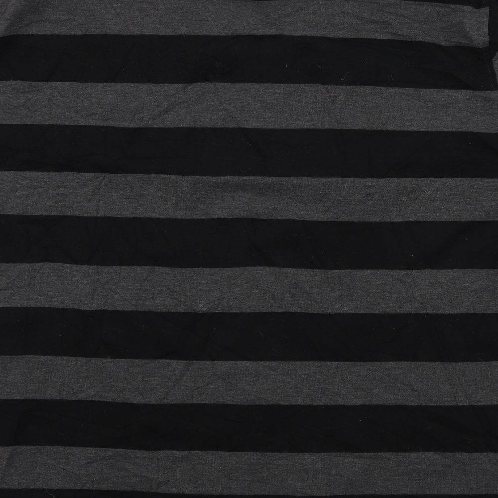 Everlast Mens Black Striped   Polo Size 4XL